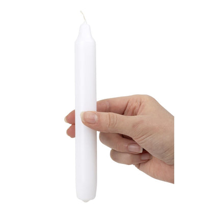 White Dinner Candles 20cm | Bolsius 4