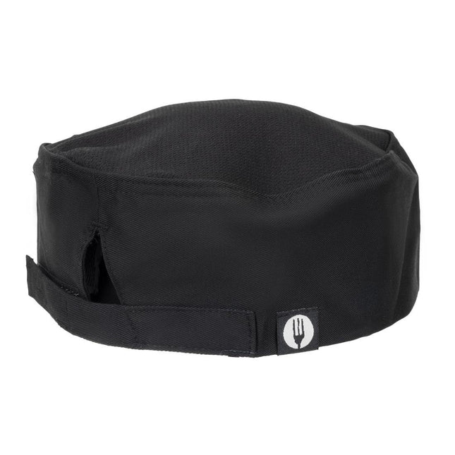 Chef Works Cool Vent Beanie | Black | Adjustable Fit
