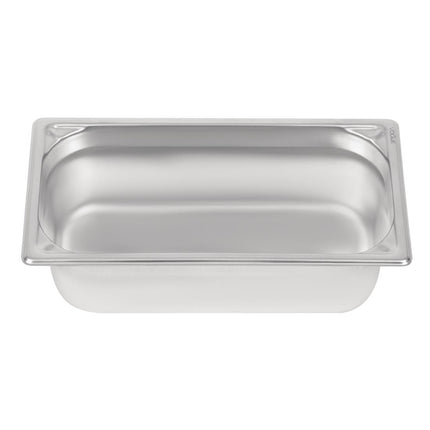 Stainless Steel GN 1/3 Container 100mm Depth | Vogue 3