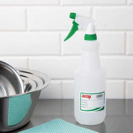 Color-Coded Spray Bottle Green 750ml | Jantex 4