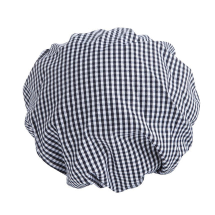 Poly-Cotton Chef Hat with Visor Blue-White Checkered | Whites 6