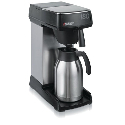 Stainless Steel Coffee Maker with 2L Insulated Carafe | Bravilor Iso