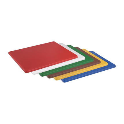 Brown LDPE Cutting Board | Hygiplas | 30.5x22.9x1.2 cm 8