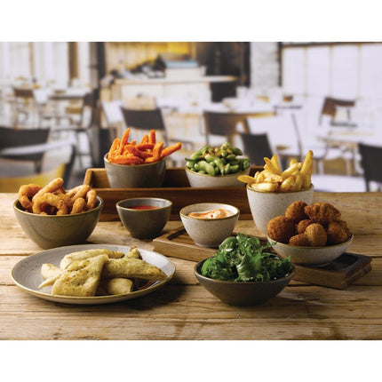 Dip Pot Stonecast Barley White | Churchill | 113ml 4