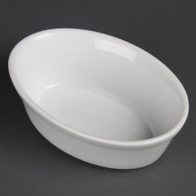 Olympia Whiteware Oval Serving Dishes 16.1cm