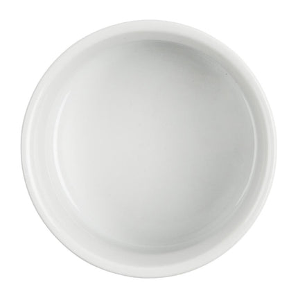 Contemporary White Porcelain Ramekins 9cm | Olympia Whiteware 5