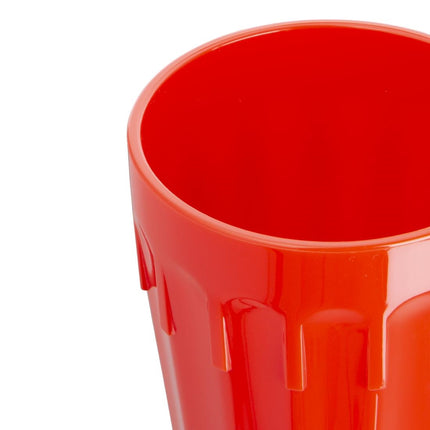Olympia Kristallon Polycarbonate Tumblers 260 ml Red | Stackable 2