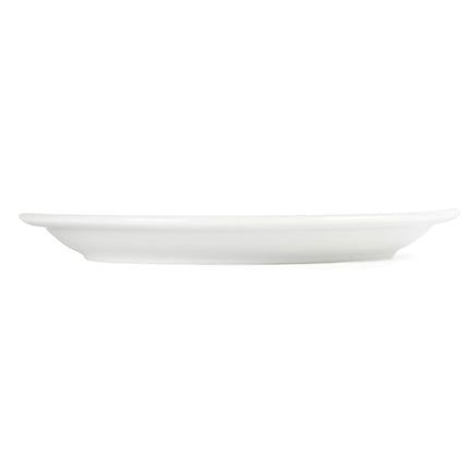 Whiteware Plates with Narrow Rim 23cm | Olympia | Set of 12 3
