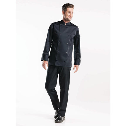Chaud Devant Roma Black Chef Jacket XL 2