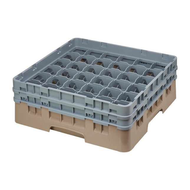 Dishwasher Rack with 36 Compartments | Cambro Camrack | Max Glass Height 13.3 cm