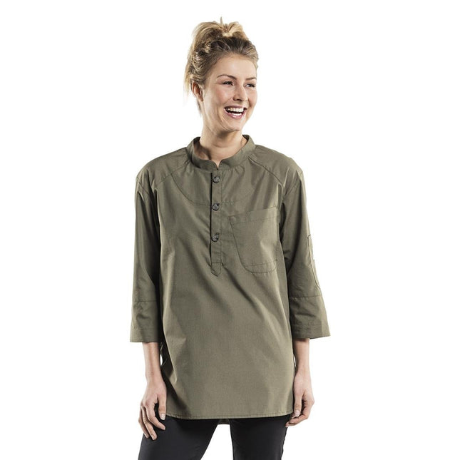 Men's Chef Jacket Green | Chaud Devant Bujutsu | Size L