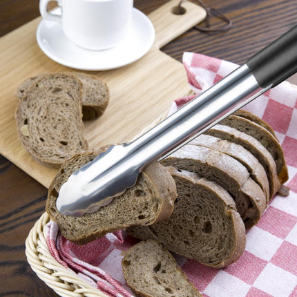 Black Color-Coded Stainless Steel Serving Tongs 40.5cm | Hygiplas 5