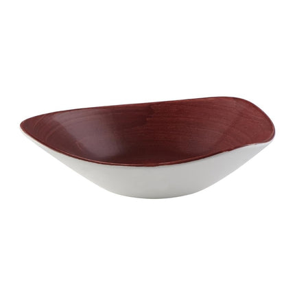 Stonecast Patina Lotus Bowl 235mm Red Rust | Churchill | 12 pcs 2