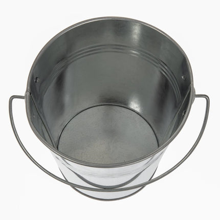 Galvanized Round Bucket | Olympia | 13cm Diameter 6
