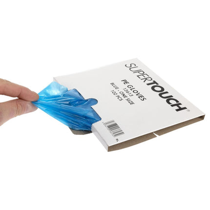 Disposable Blue Gloves | 100 Pieces 2