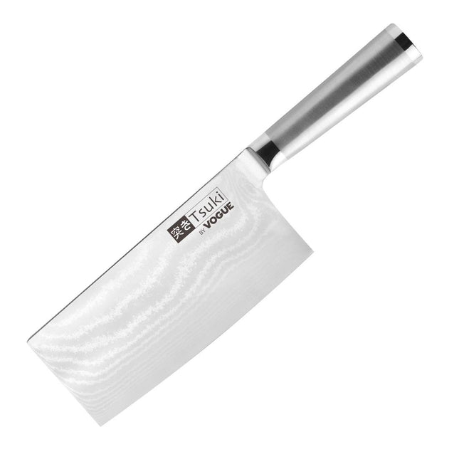 Tsuki Series 8 Damascus Steel Chef's Knife 19cm | Vogue
