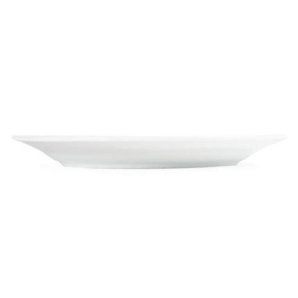 White Dinner Plates with Wide Rim 20.2cm | Olympia Whiteware | Set of 12 4