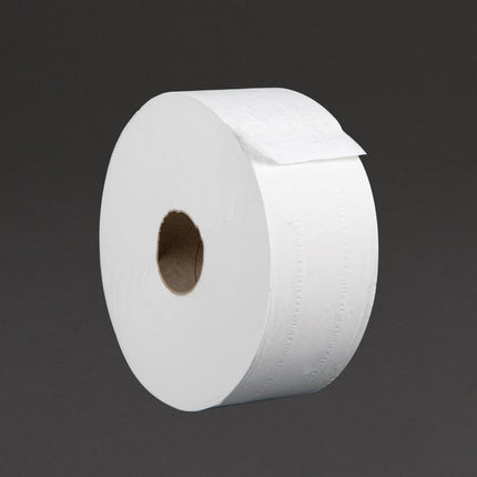 Jantex Jumbo 2-Ply Toilet Paper Rolls 300m | 6 Rolls