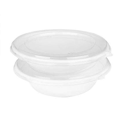 Compostable Bagasse Poke Bowl Bases 32oz | Fiesta 4