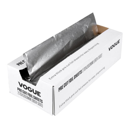 Aluminum Foil Sheets 270x300mm | Vogue | Box of 500 4