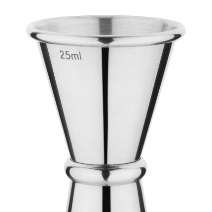 Stainless Steel Double-Sided Jigger 25/50ml | Olympia 5