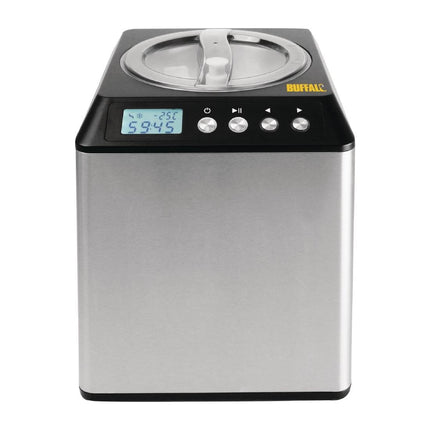 2L Professional Ice Cream Maker with Built-in Compressor | Buffalo