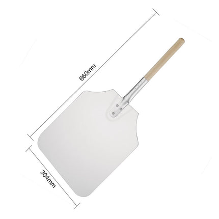 Aluminum Pizza Peel with Wooden Handle 31x36cm | Vogue 4