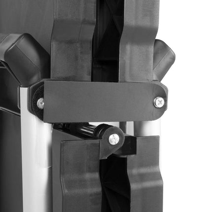 3-Tier Foldable Trolley Black | Vogue Compact 7