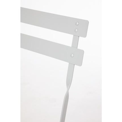 Steel Folding Chairs Grey | Bolero 4