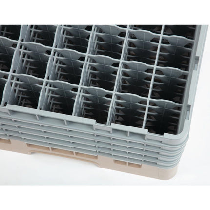 Dishwasher Rack with 49 Compartments, Max Glass Height 25.7cm | Cambro Camrack 3