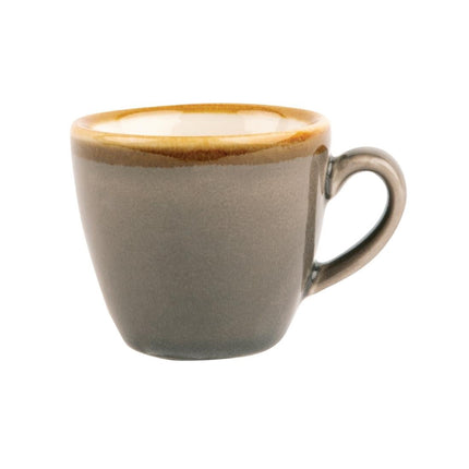 Kiln Grey Espresso Cups 85 ml | Olympia | 6 Pieces