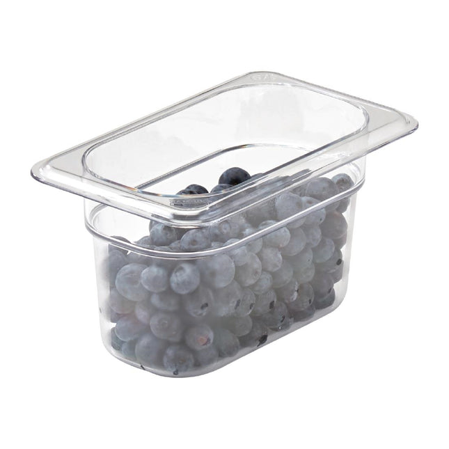 BPA-Free Cambro Camview Food Pan GN 1/9 | 10 cm Deep