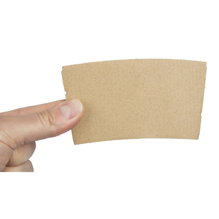 Corrugated Cardboard Cup Sleeves for 350ml & 450ml Cups | 1000 Pieces 4