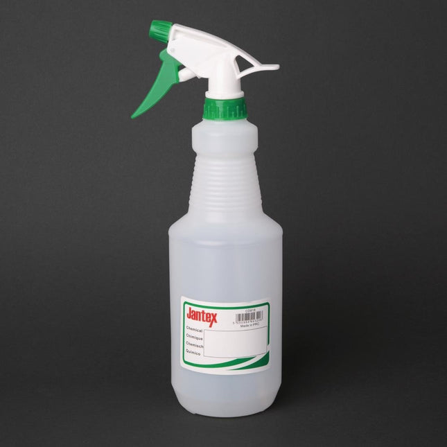 Color-Coded Spray Bottle Green 750ml | Jantex