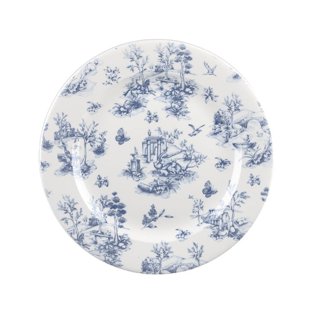 Churchill Toile Prague Vintage Print Dinner Plate 30.5cm | Set of 6