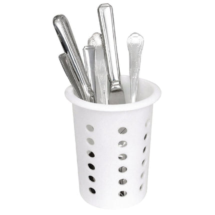 Round Plastic Cutlery Holder 14cm x 11cm