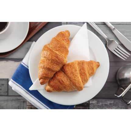 White Dinner Plates with Wide Rim 20.2cm | Olympia Whiteware | Set of 12 2