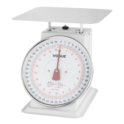 Heavy-Duty Platform Scale with 24cm Stainless Steel Square Platform | Vogue 5