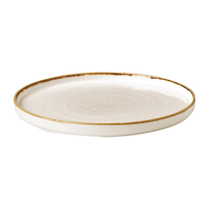 Stonecast Barley White Rimmed Plate 22cm | Churchill 2