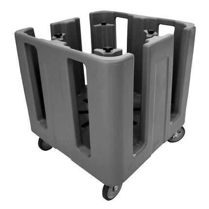 Compact Adjustable Plate Cart Black | Cambro