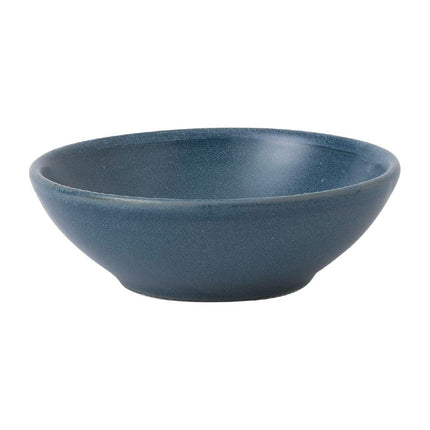 Shallow Bowl Blue Contour 170ml | Churchill Oslo Blue