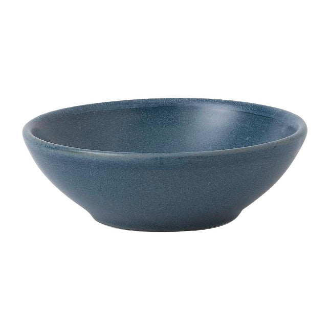 Shallow Bowl Blue Contour 170ml | Churchill Oslo Blue