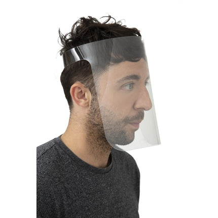 Adjustable Plastic Face Shield | eGreen | CE Certified | Pack of 10 5