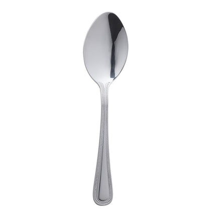 Table Spoons High Gloss 18/0 Stainless Steel with Bead Edge | Olympia Bead 2