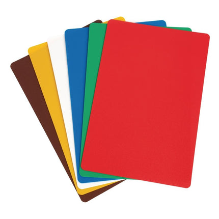 Flexible Color-Coded Cutting Mat Set 30x45cm (6 pcs) | Hygiplas