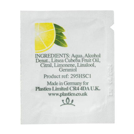 eGreen Lemon-Scented Wet Wipes 2