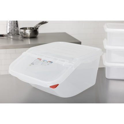 Stackable Ingredient Storage Container 16L | Araven | Dishwasher Safe | FIFO System 7