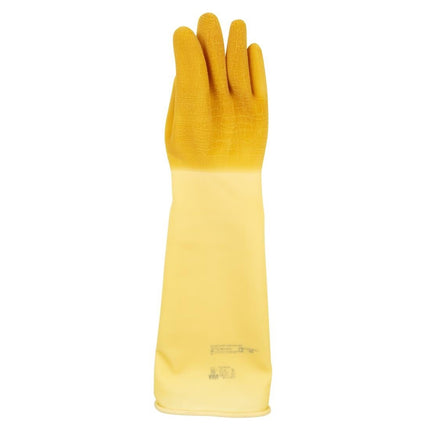 MAPA Trident Heavy Duty Latex Cleaning Gloves 3