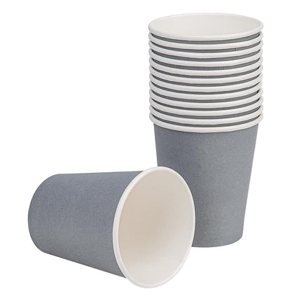 Recyclable Single-Wall Coffee Cups Blue-Grey 225ml | Fiesta | 1000 pcs 2