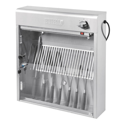 UV Knife Sterilizer Cabinet for 14 Knives | Buffalo 6